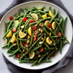Cold Green Bean Salad with Lemon Vinaigrette compressed image1
