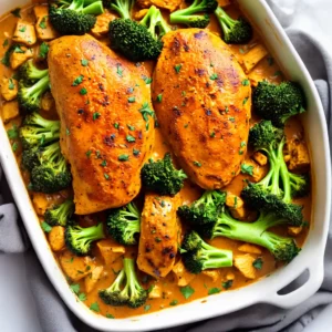 Curried Chicken and Broccoli Casserole compressed image1