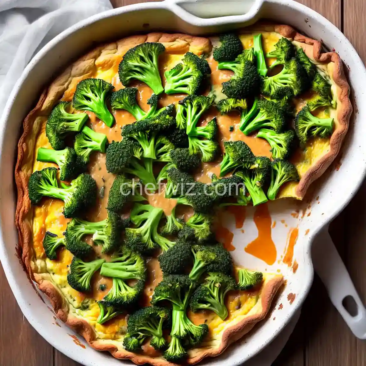 Easy Broccoli Quiche - Recipes. Food. Cooking. Eating. Dinner ideas ...