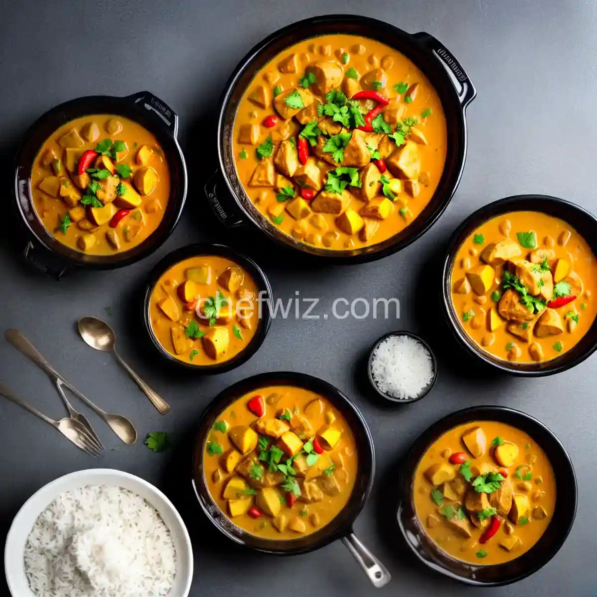Easy Slow Cooker Chicken Curry with Potatoes and Coconut Milk compressed image1