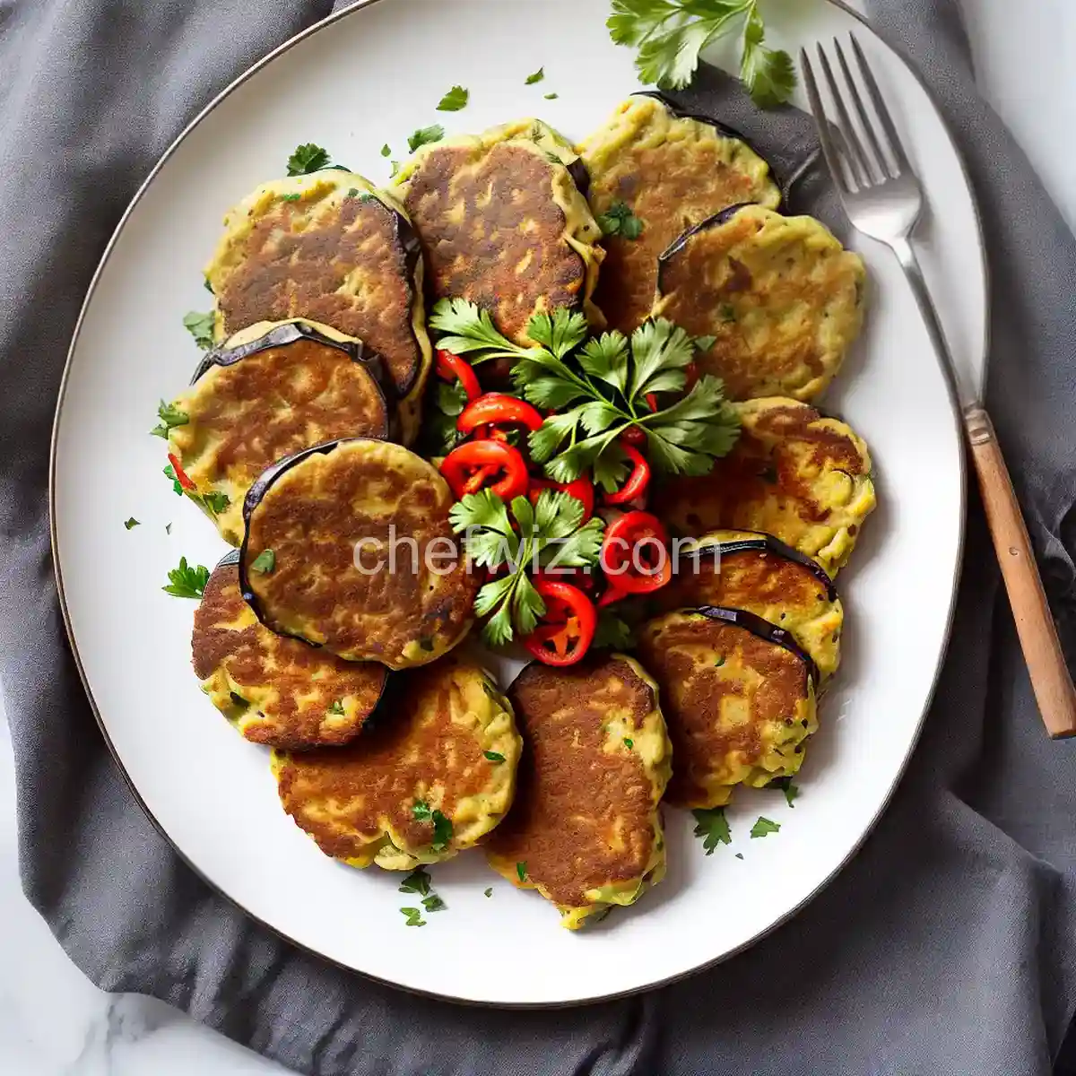 Eggplant Fritters compressed image1