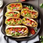 Fiesta Chicken Burritos compressed image1