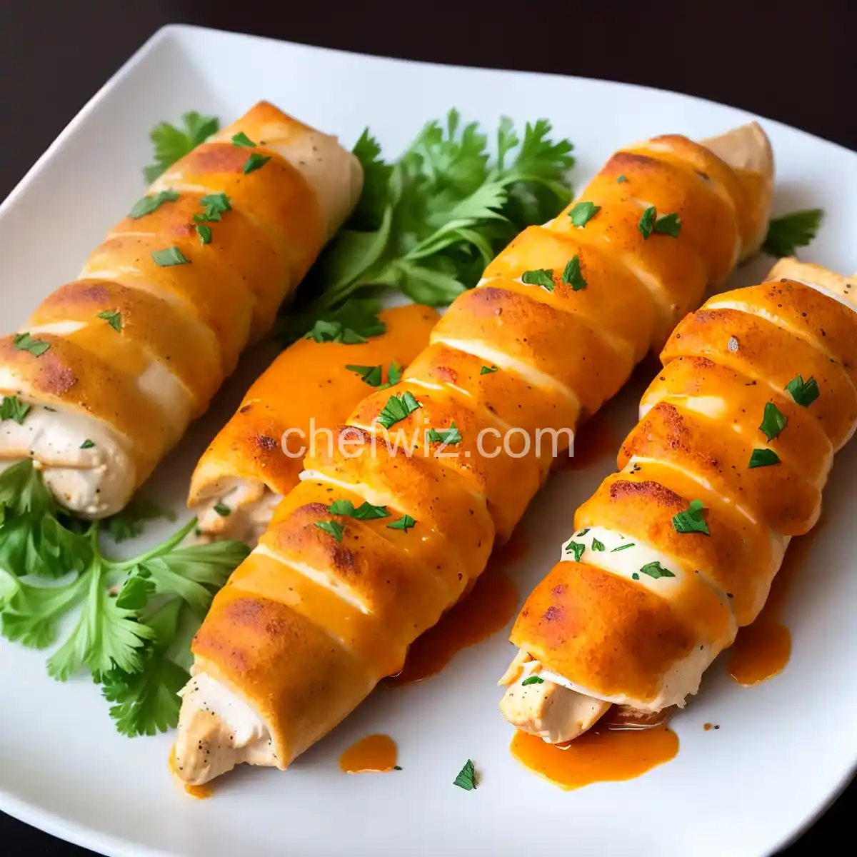 Garlic Cheese Chicken Rollups compressed image1