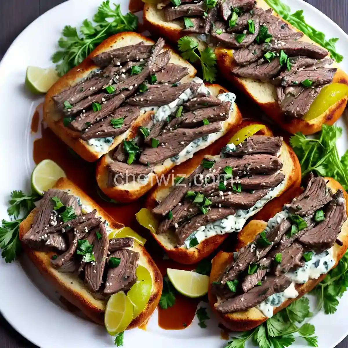 Garlicky Blue Cheese Steak compressed image1