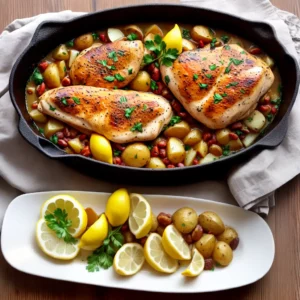 Greek Lemon Chicken and Potatoes compressed image1