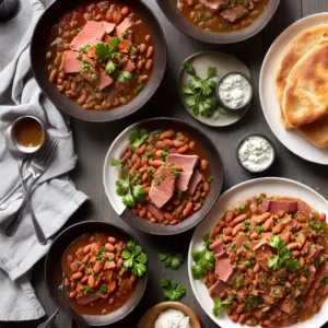 Ham and Beans and More compressed image1