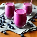 Healthy Blueberry Breakfast Smoothie compressed image1 1