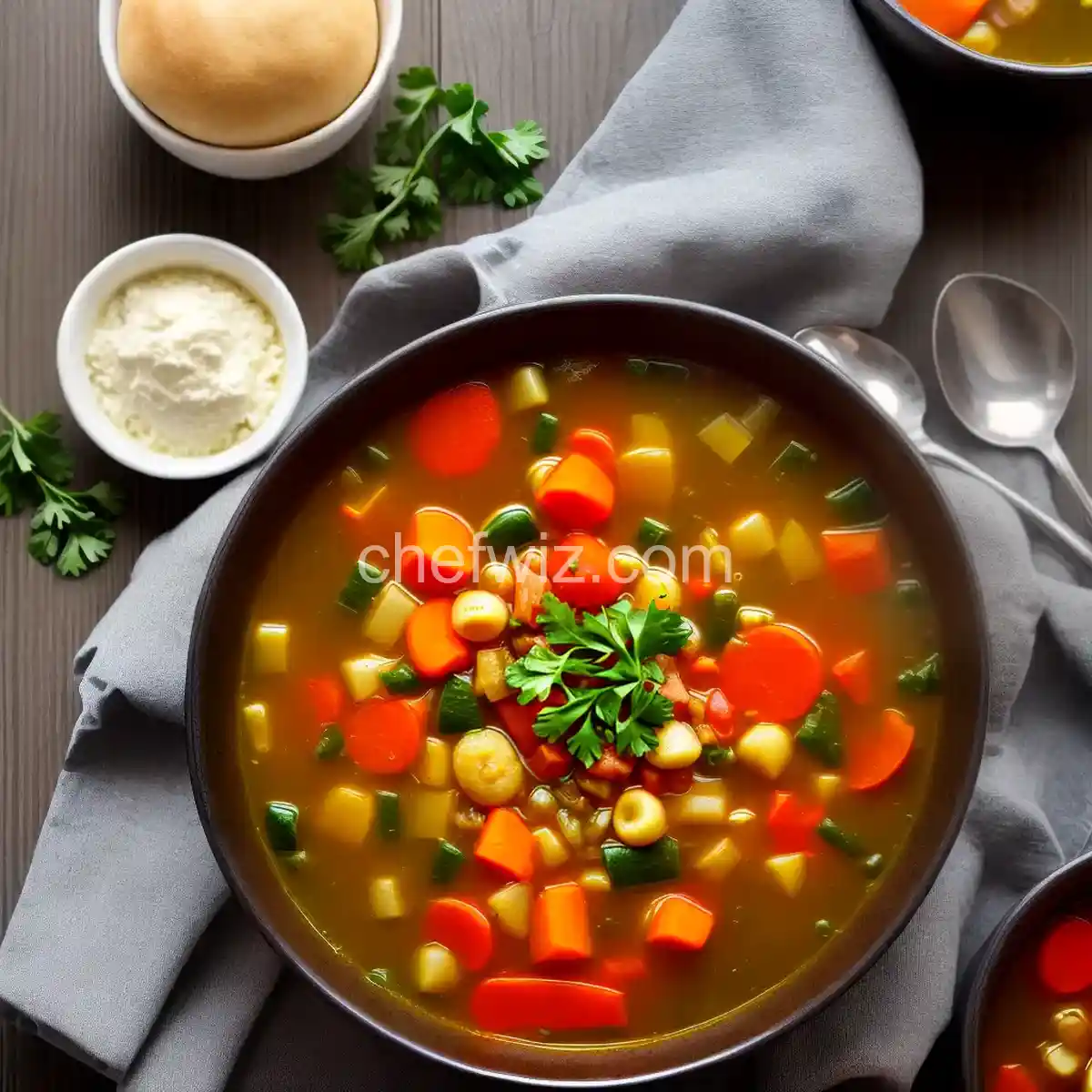 Homemade Vegetable Soup compressed image1