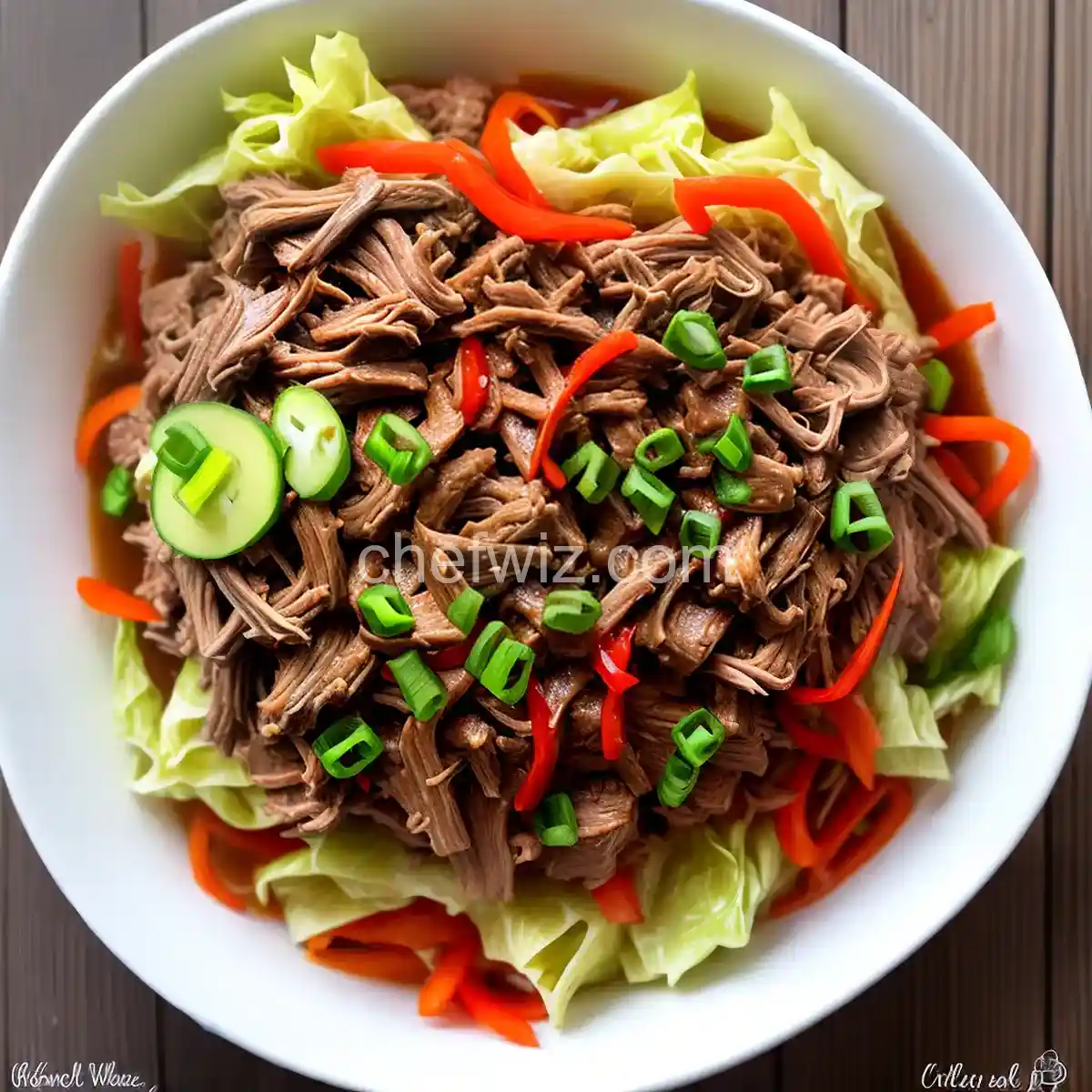 Homestyle Kalua Pork with Cabbage in a Slow Cooker compressed image1