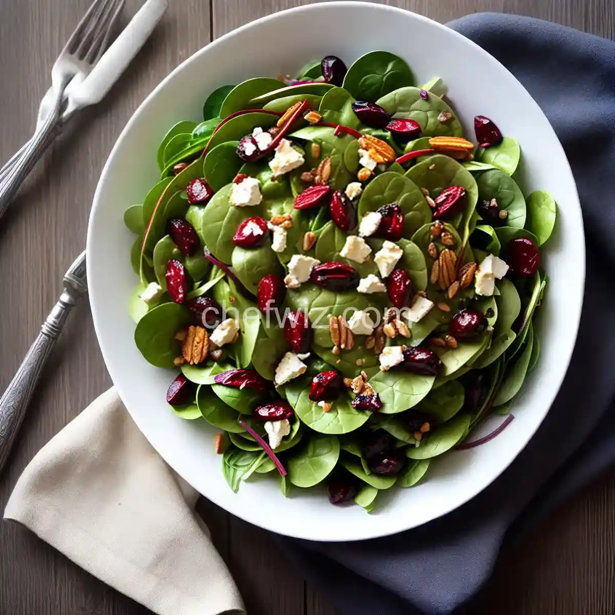 Jamie’s Cranberry Spinach Salad - Recipes. Food. Cooking. Eating