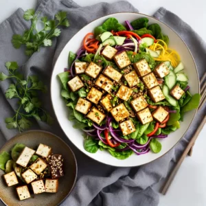 Japanese Tofu Salad compressed image1