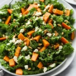 Kale Salad with Carrot Ginger Dressing compressed image3