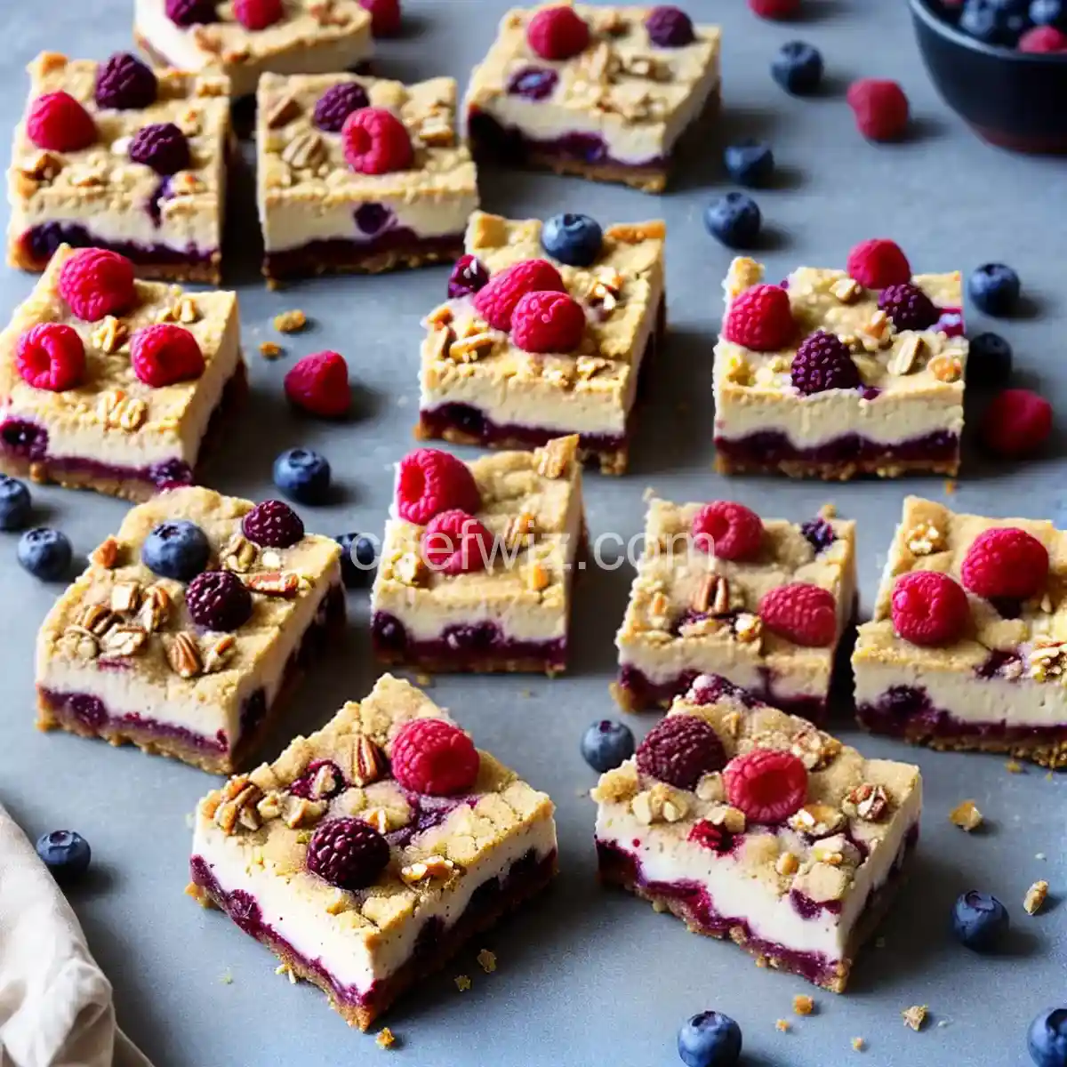 Keto Berry Pecan Cheesecake Bars - Recipes. Food. Cooking. Eating ...