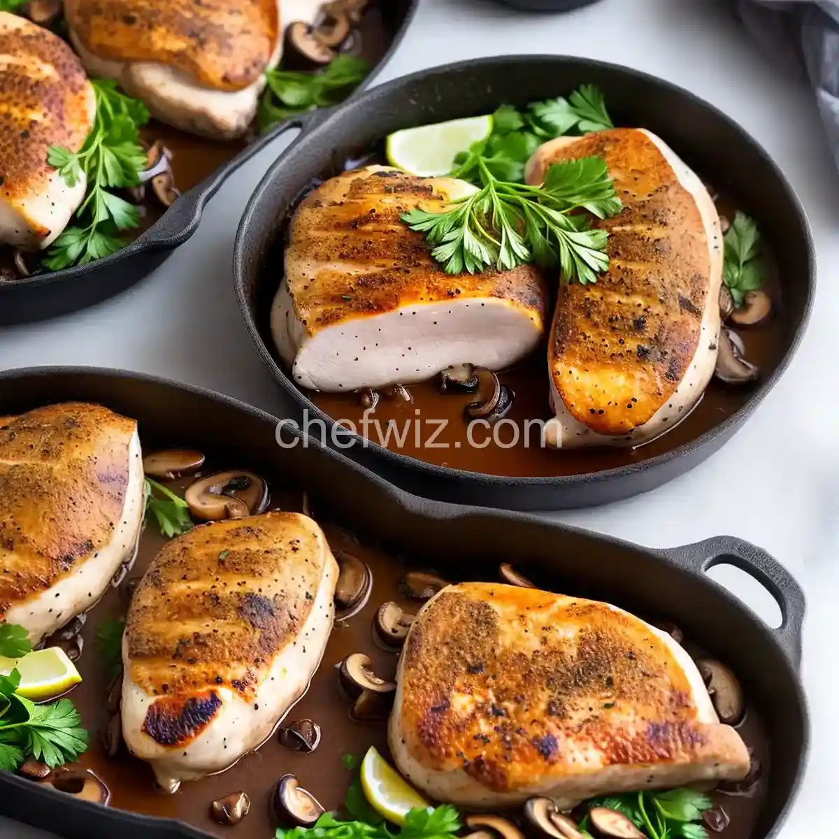 Keto Mushroom Stuffed Chicken Breasts compressed image1