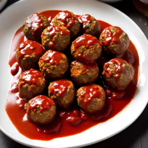 Lamb Meatballs and Sauce compressed image1