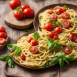 Linguine with Lemon Tomatoes compressed image1