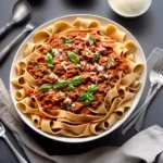 Pappardelle Bolognese compressed image1