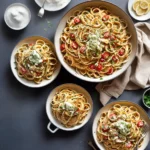 Pasta Recipes Linguine with Lemon compressed image1