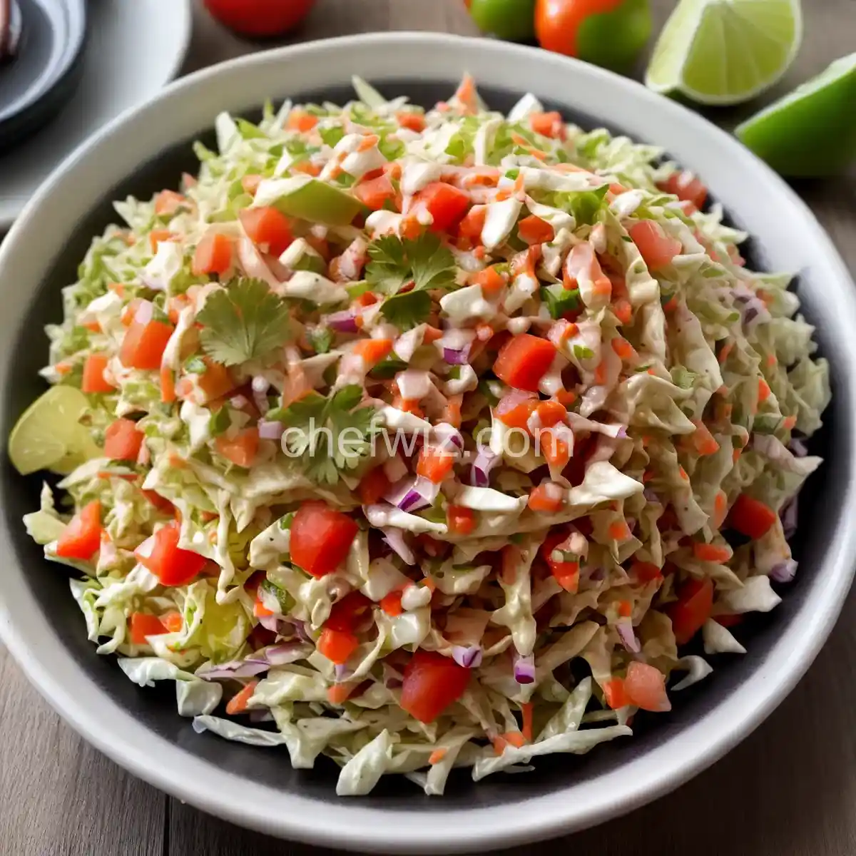 Pico de Gallo with Cabbage (Mexican Coleslaw) - Recipes. Food. Cooking ...