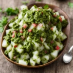 Radish Salad with Radish Top Pesto compressed image3