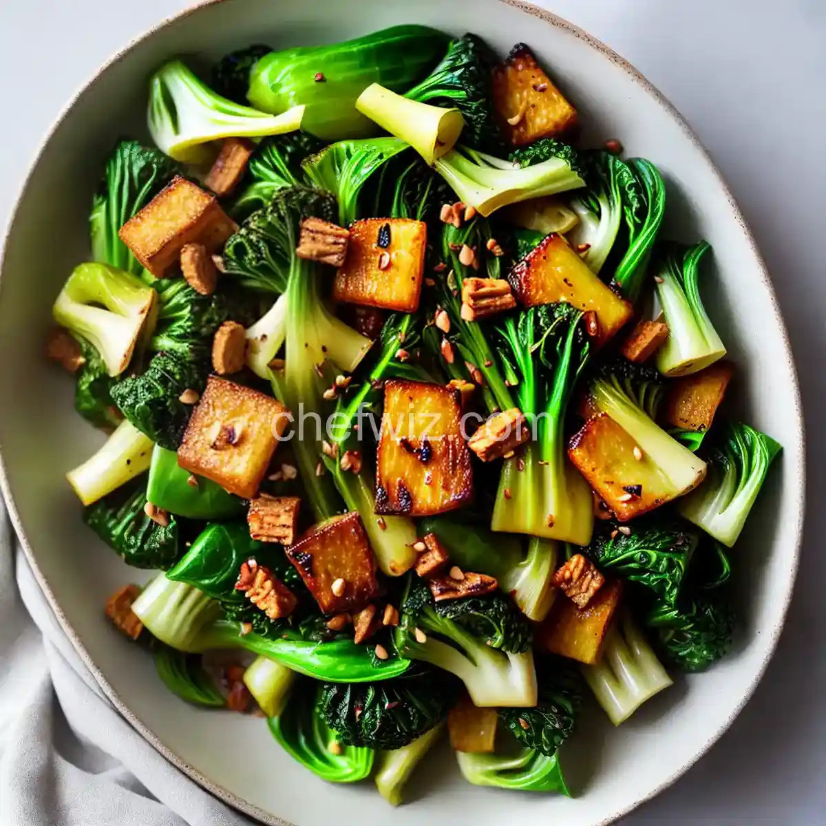 Roasted Bok Choy compressed image1