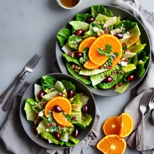 Romaine Salad with Orange and Olives compressed image1