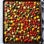 Sheet Pan Roasted Mediterranean Vegetables compressed image1