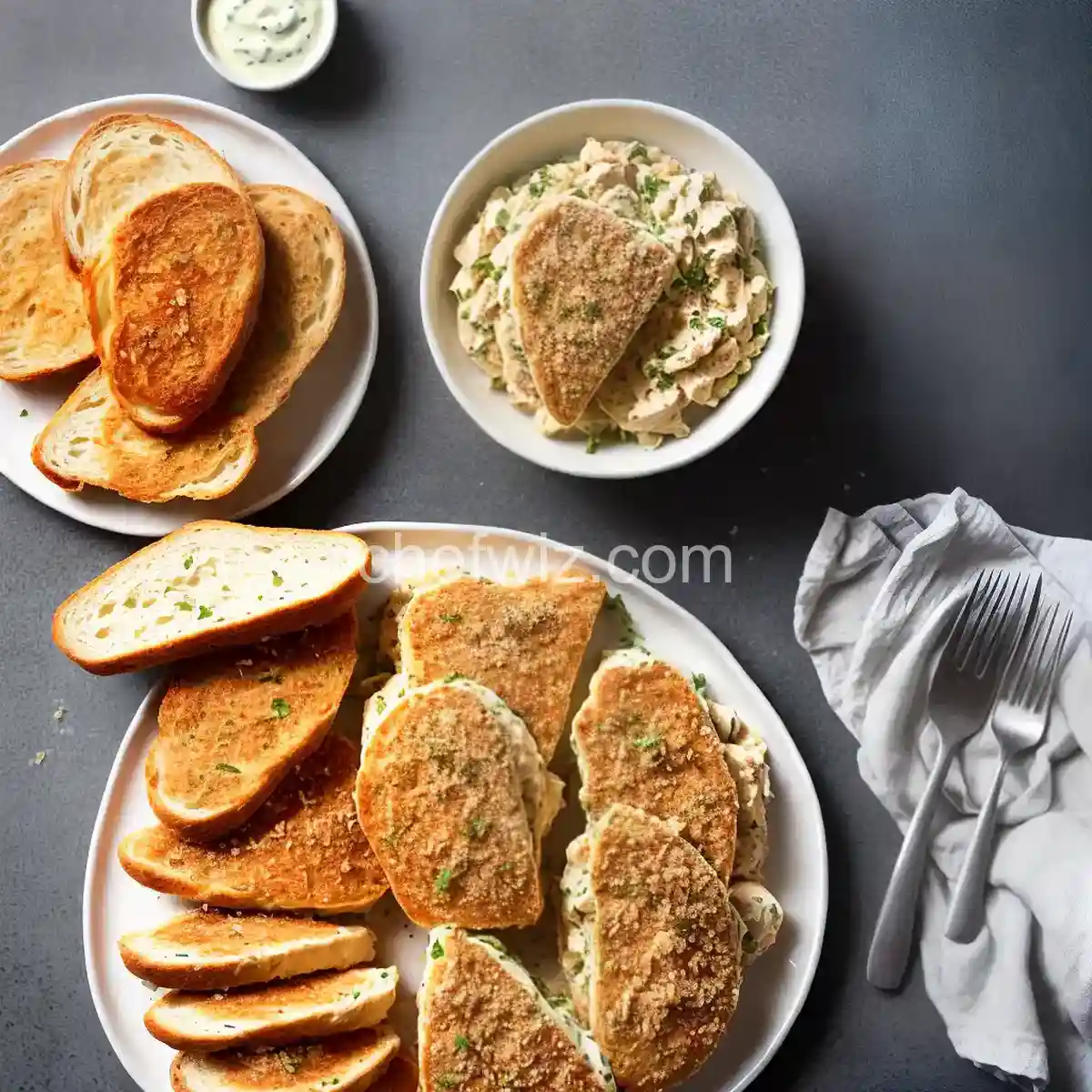 Simple Chicken Mayo with Parmesan and Bread Crumbs compressed image1