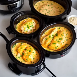 Slow Cooker Dump and Go Cheesy Chicken compressed image1