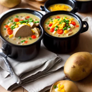 Slow Cooker Easy Baked Potato Soup compressed image1