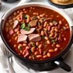 Slow Cooker Ham and Beans compressed image1