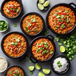 Slow Cooker Mexican Chicken and Rice compressed image1