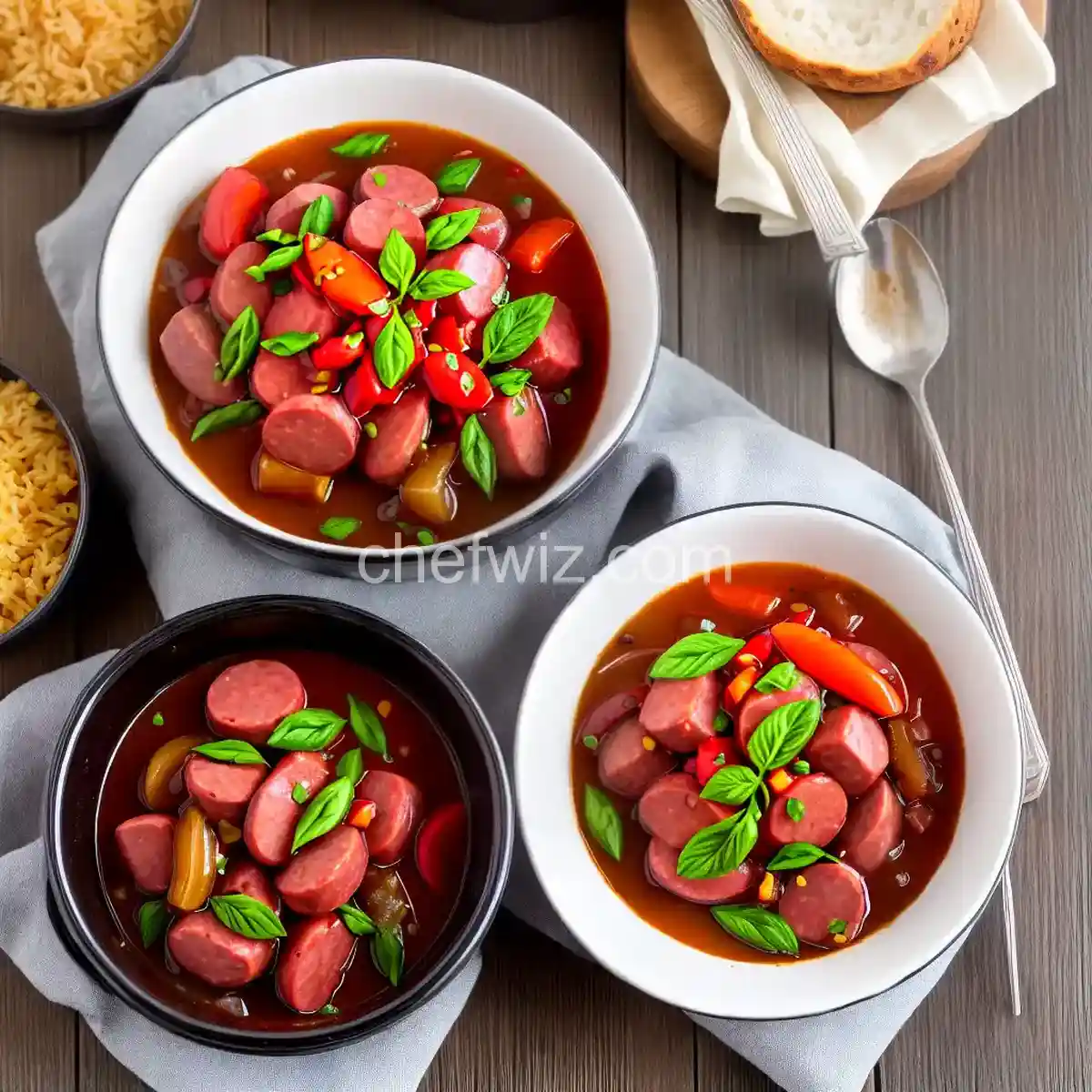 Slow Cooker Sweet and Sour Kielbasa compressed image1