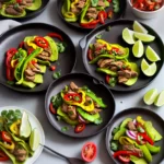 Smoky Avocado Fajitas Meatless compressed image1