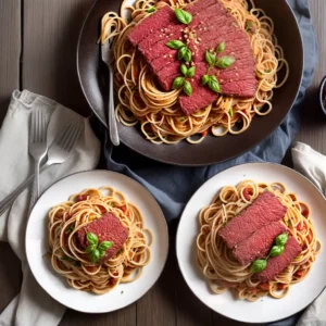 Spaghetti with Corned Beef compressed image1