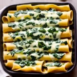 Spinach Cheese Manicotti compressed image1
