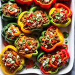 Summer Dinner Ideas Stuffed Peppers compressed image3
