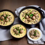 Swedish Meatballs with Cream of Mushroom Soup compressed image1