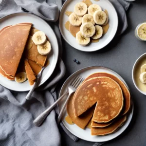 Vegan Breakfast Ideas Vegan Banana Pancakes compressed image3