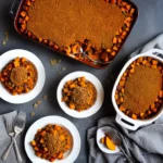 Vegan Thanksgiving Recipes Sweet Potato Casserole compressed image3