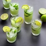 Agua de Limn con Cha Limeade With Chia Seeds compressed image1