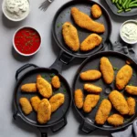 Air Fryer Pretzel Crusted Chicken Tenders compressed image1