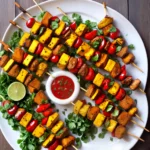 Ajwaini Paneer Tikka Skewers compressed image1