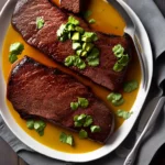 Ancho Rubbed Bison Tenderloin With Spicy Cilantro Sauce Recipe compressed image1