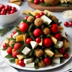 Antipasto Christmas Tree Cheese Ball compressed image1