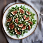 Arugula Fig Salad with Creamy Gorgonzola compressed image1