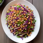 Asian Red Cabbage Slaw with Peanuts compressed image1
