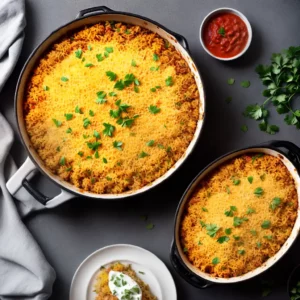 Baked Cheesy Rice compressed image1
