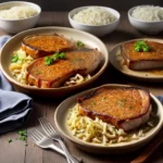 Baked Pork Chops with Sauerkraut compressed image1