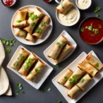Baked Spring Rolls compressed image1